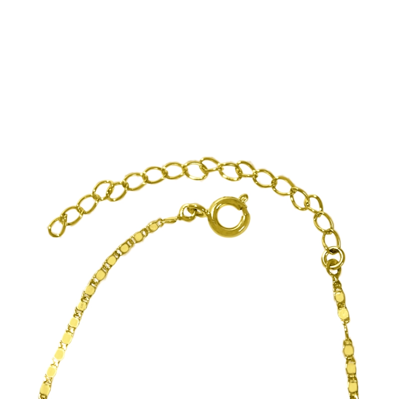 PULSERA CRESPO FINA ENCHAPADA ORO 18K - 3