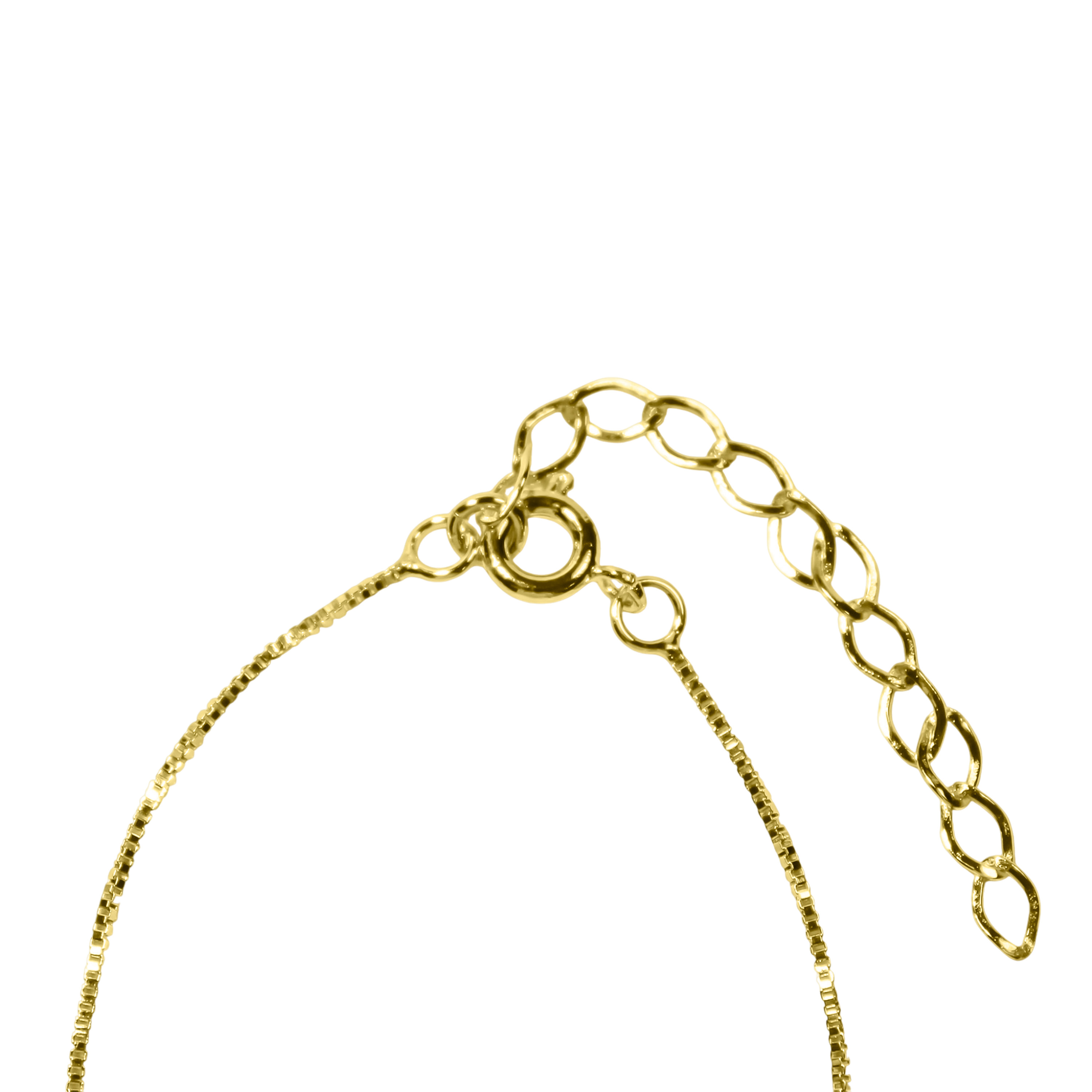 PULSERA MEDALLA SAN BENITO CRUZ NIÑA ENCHAPADA ORO 18K - 3