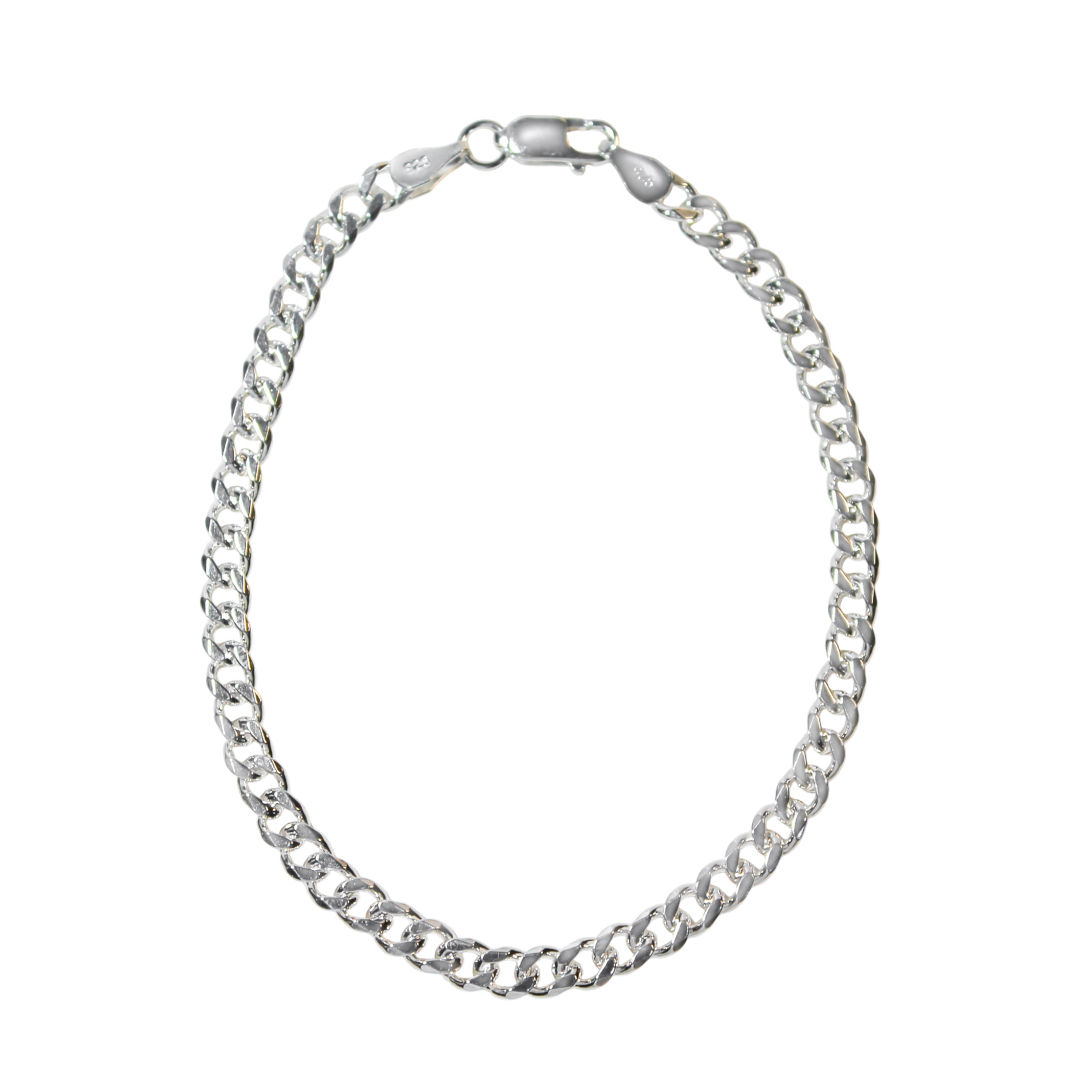 PULSERA GRUMET HOMBRE PLATA FINA 925 - 1