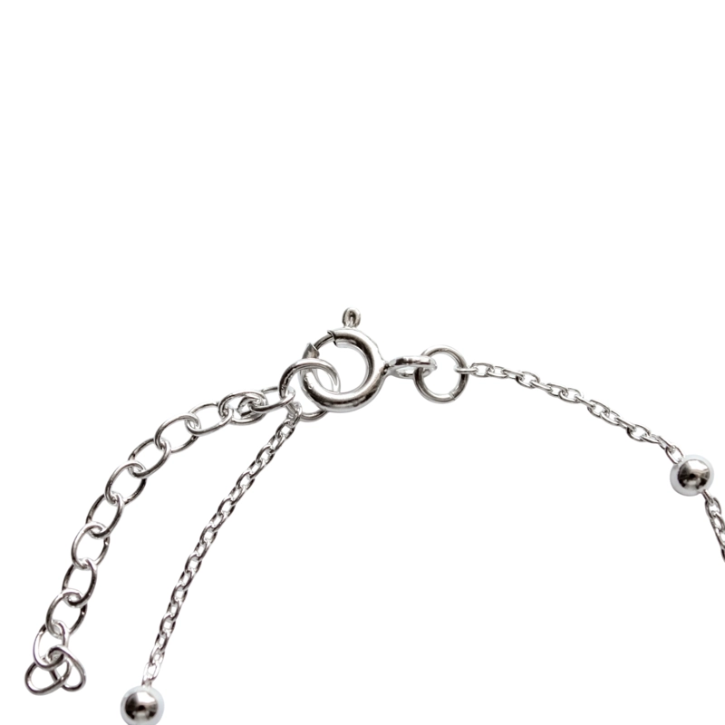 PULSERA TRE BOL BOLITAS PLATA FINA 925 - 3
