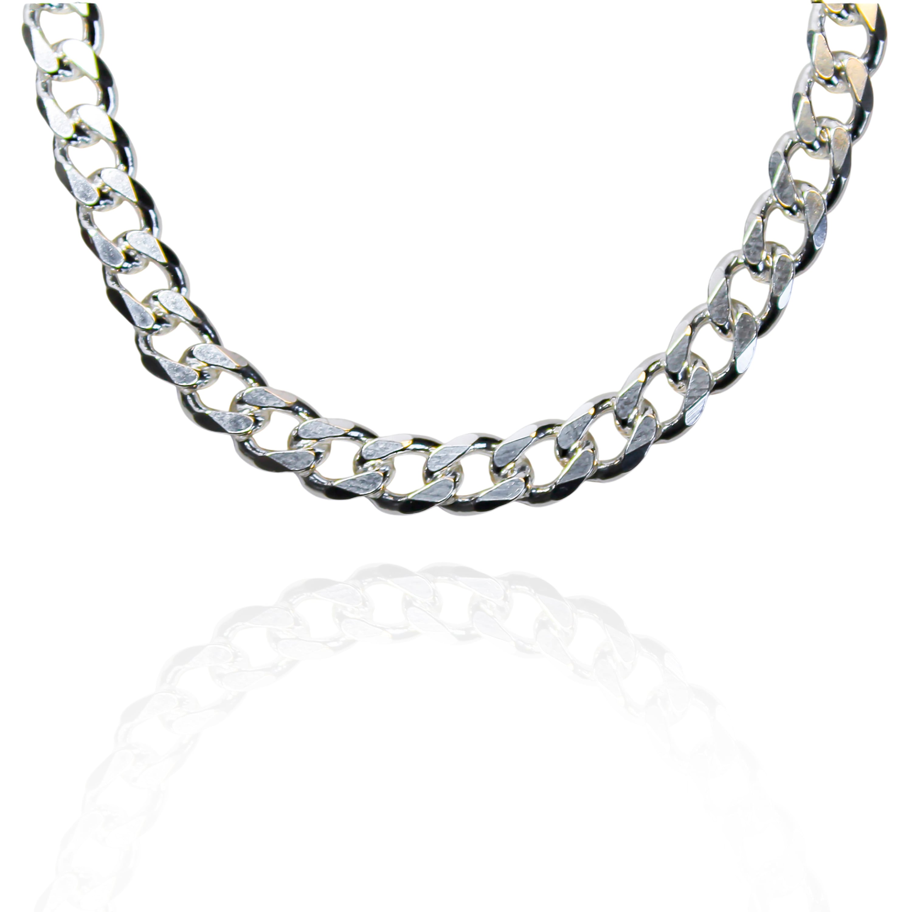 PULSERA GRUMET HOMBRE GRUESA PLATA FINA 925 - 2