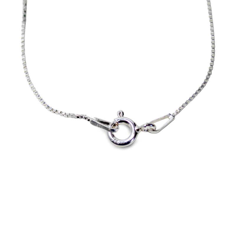 COLLAR CRUZ ANKH CIRCÓN EN COLOR NEGRO PLATA FINA 925 - 4
