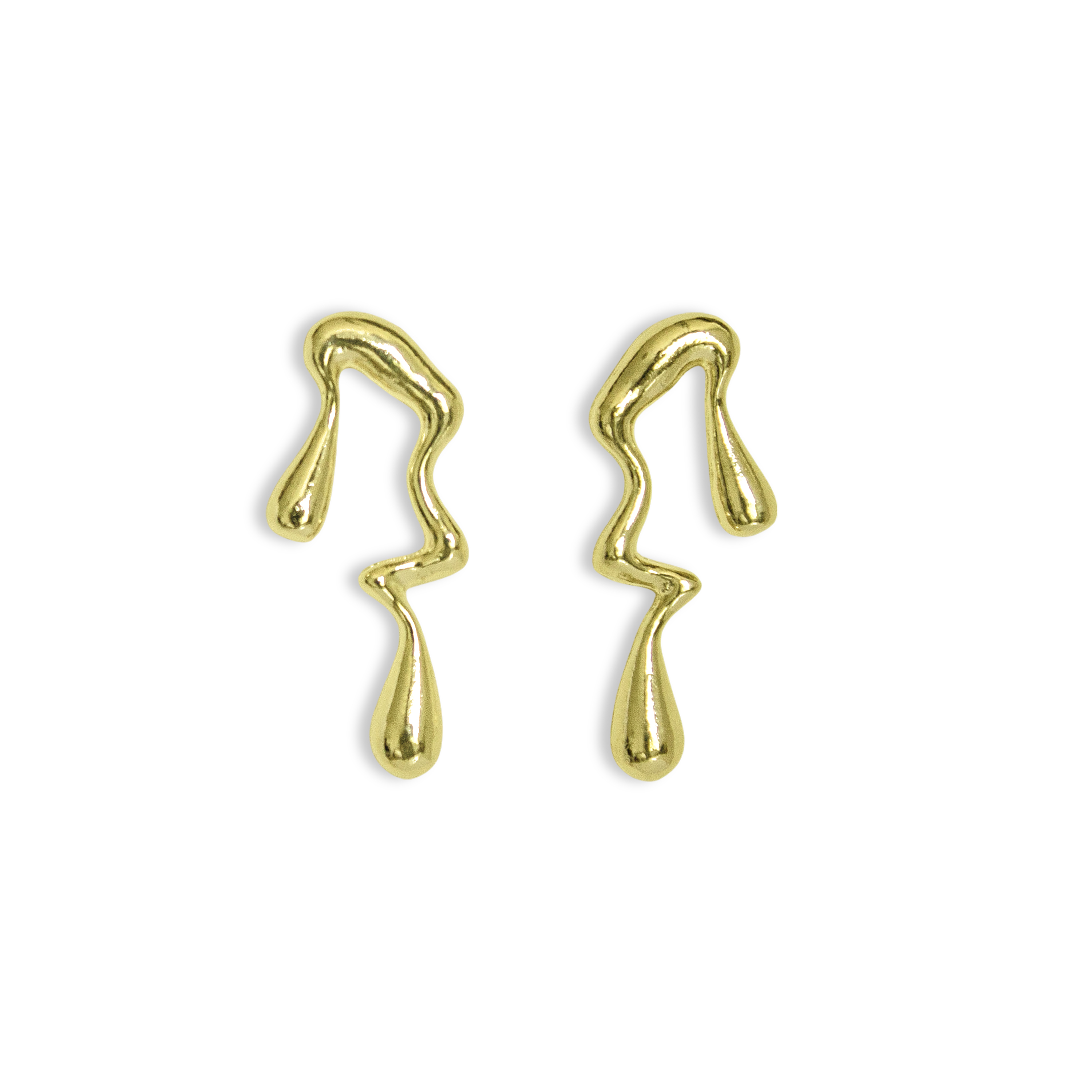 AROS ORGANICOS ENCHAPADO ORO 18K - 1