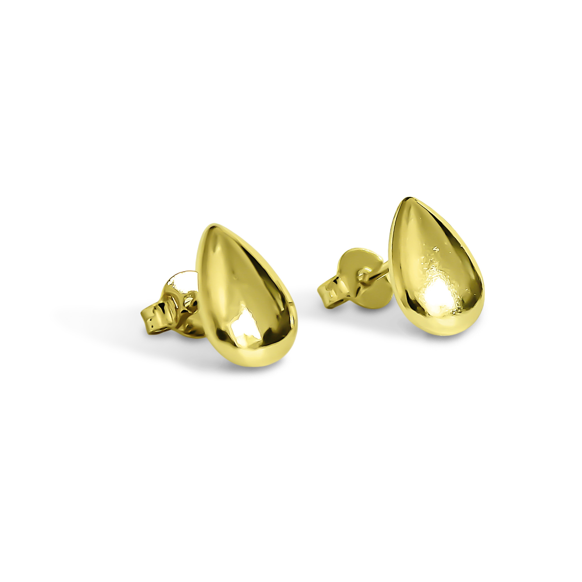 AROS LEO GOTA ENCHAPADO ORO 18K - 2
