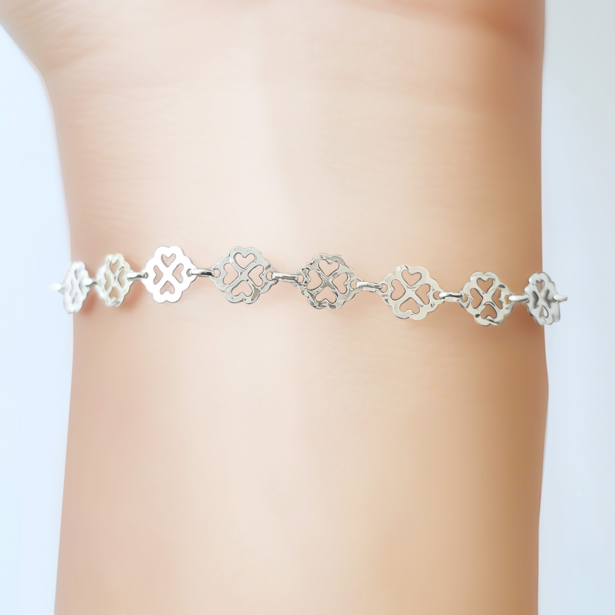 PULSERA TRE BOL MINI PLATA FINA 925 - 3
