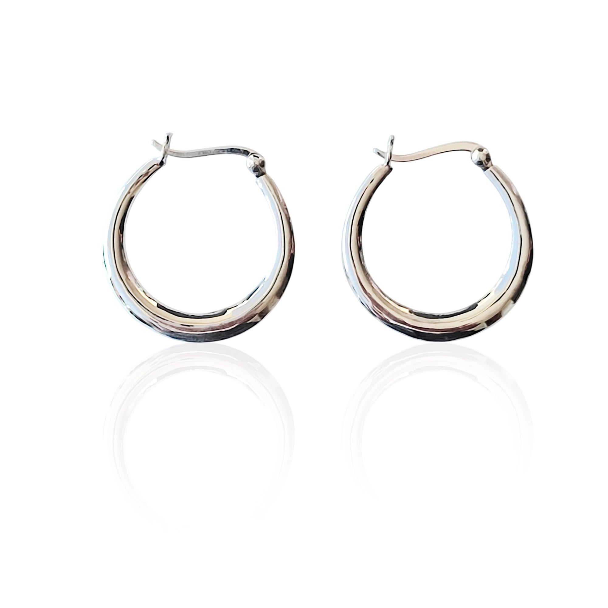 AROS ARGOLLA MIRTA 25MM PLATA FINA 925 - 2