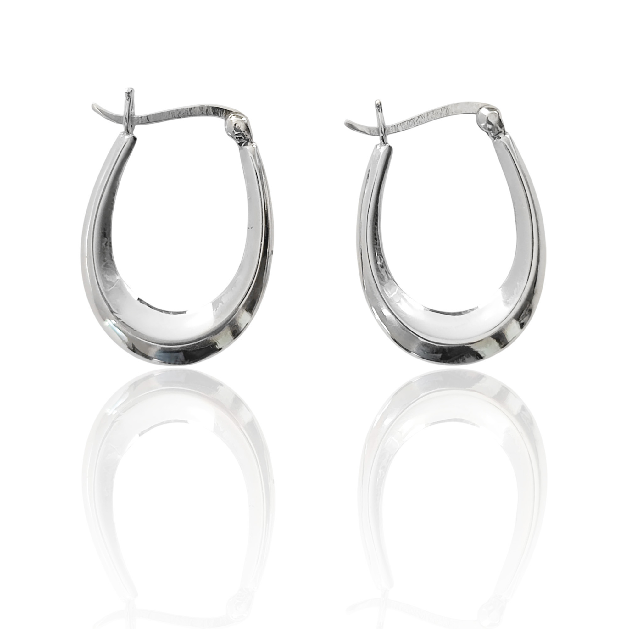 AROS ARGOLLA LORENZA 18MM PLATA FINA 925 - 2