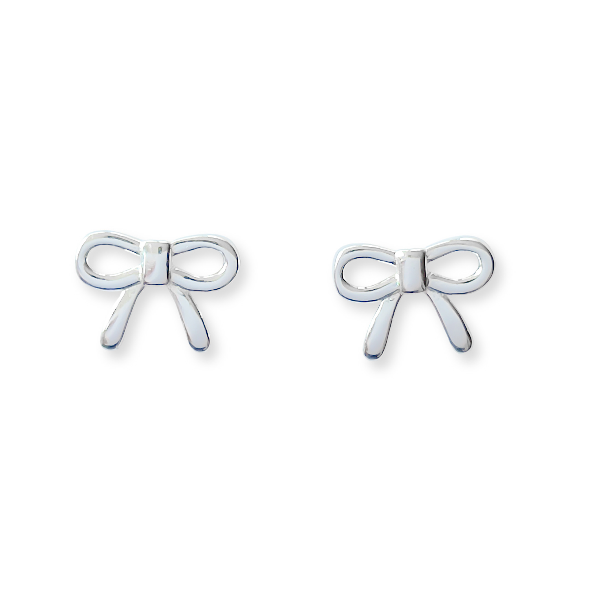 AROS LAZO LISO MINI PLATA FINA 925 - 1