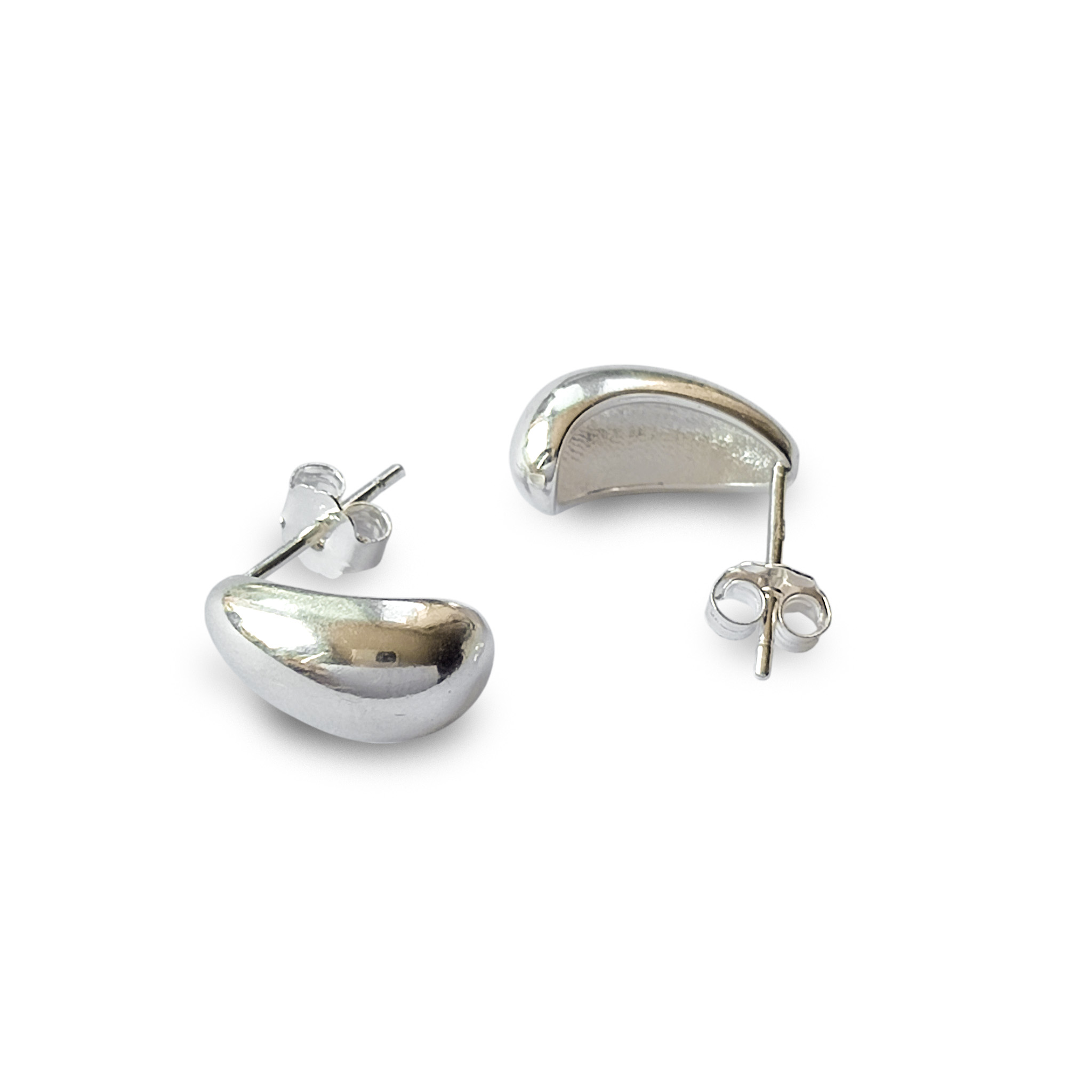 AROS GOTA SILVIA PLATA FINA 925 - 3