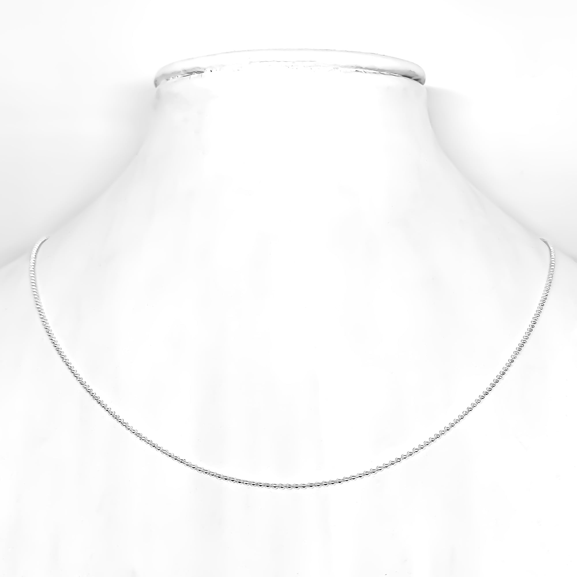 CADENA MINI BOLAS PLATA FINA 925 - 1