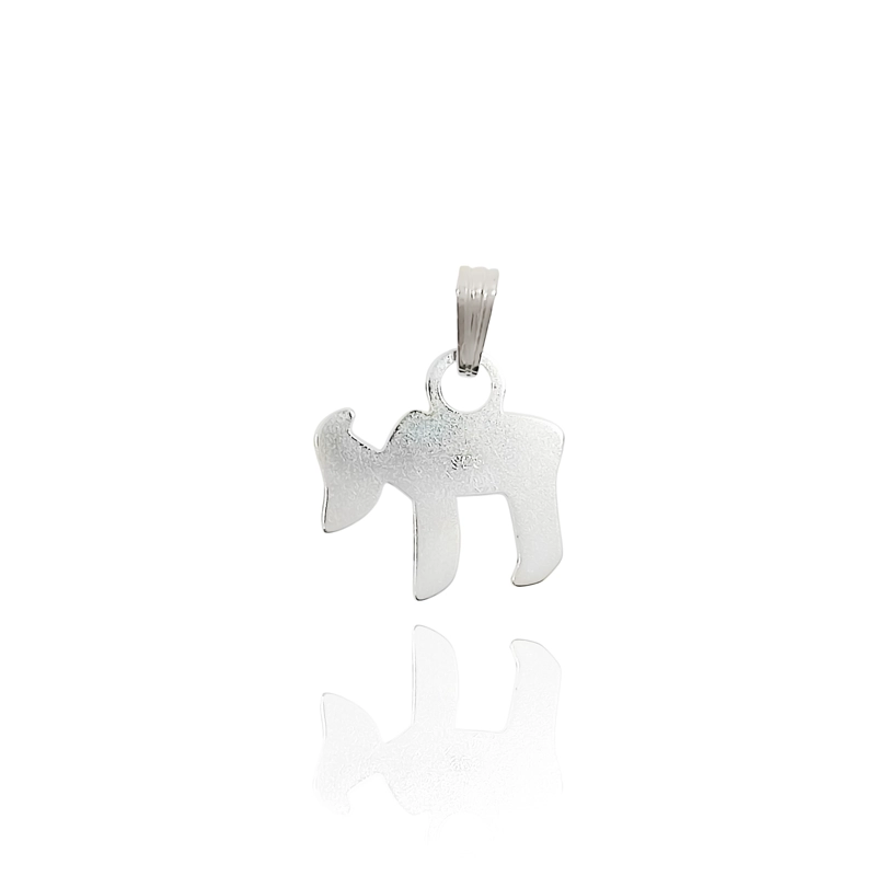 COLGANTE JAI LAMINA FINA PLATA FINA 925 - 2