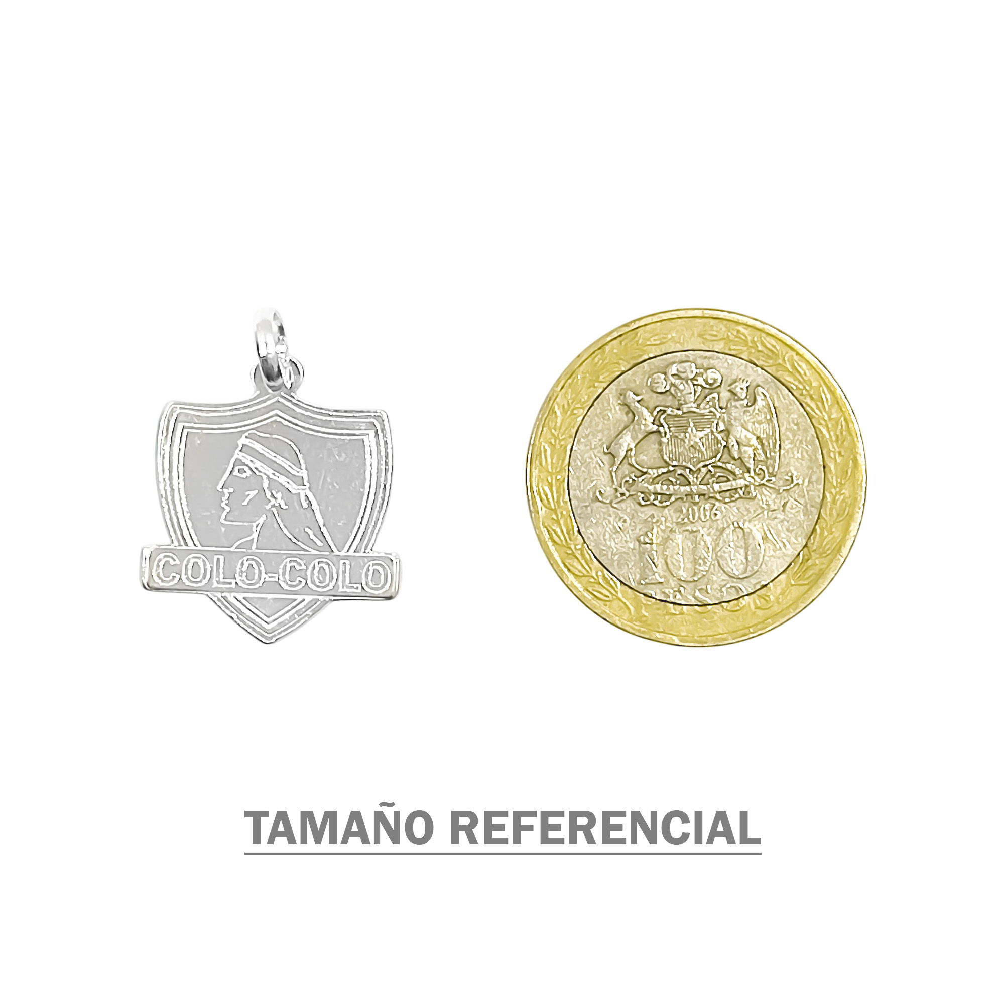 COLGANTE COLO COLO LAMINA PLATA FINA 925 - 3