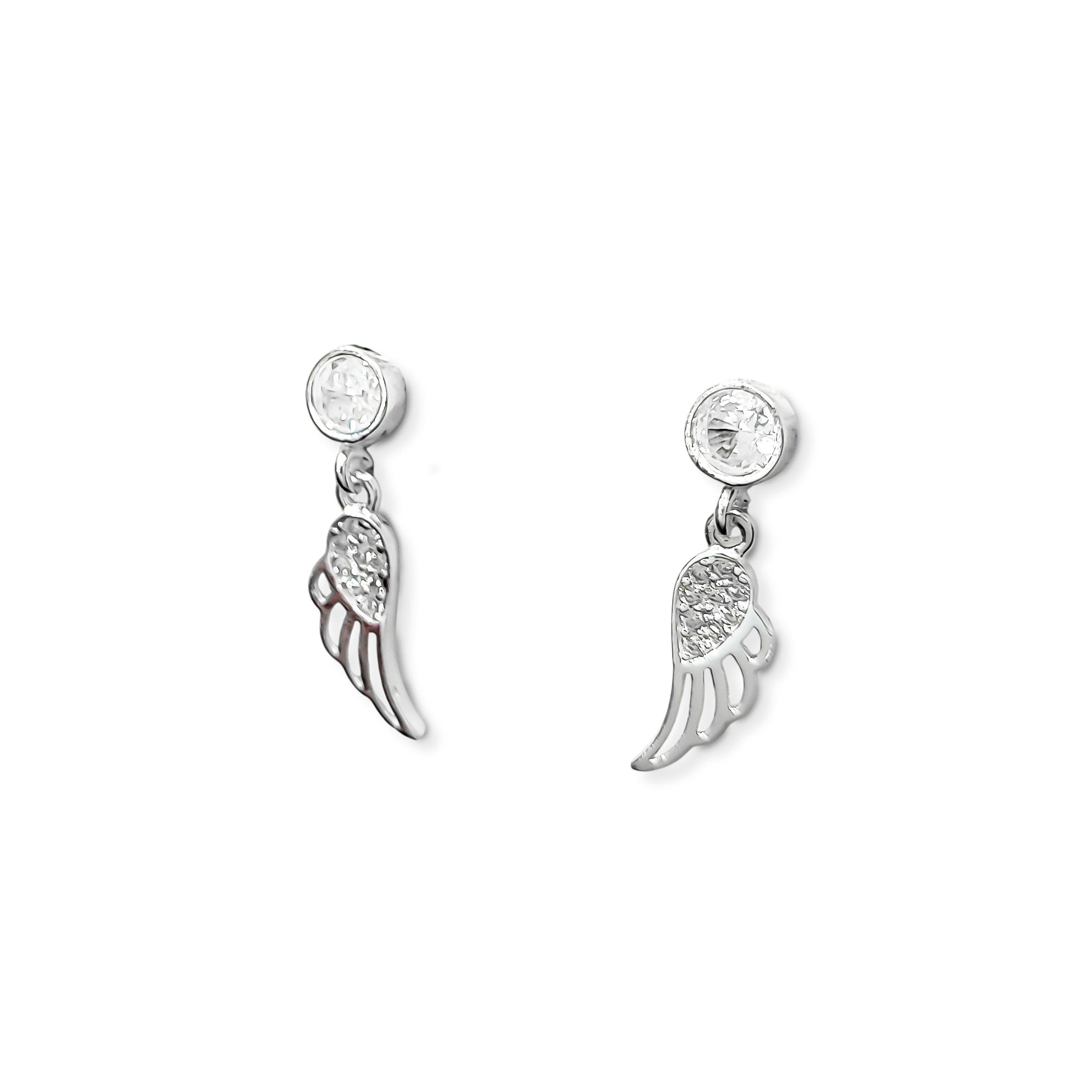 AROS ALA CIRCON COLGANTE PLATA FINA 925 - 1