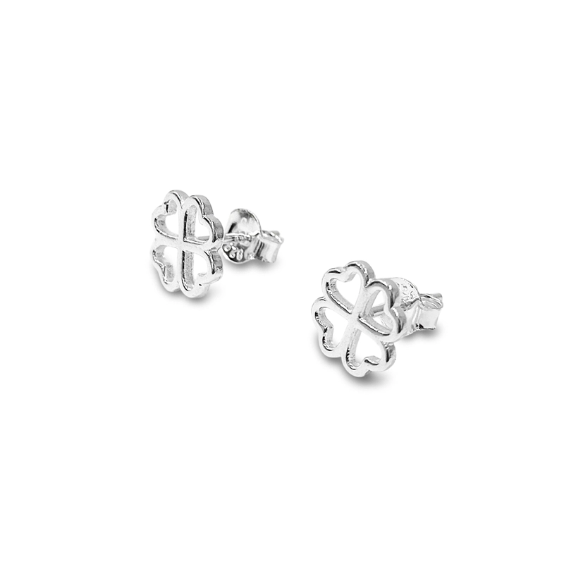 AROS TRE BOL CALADO PLATA FINA 925 - 2