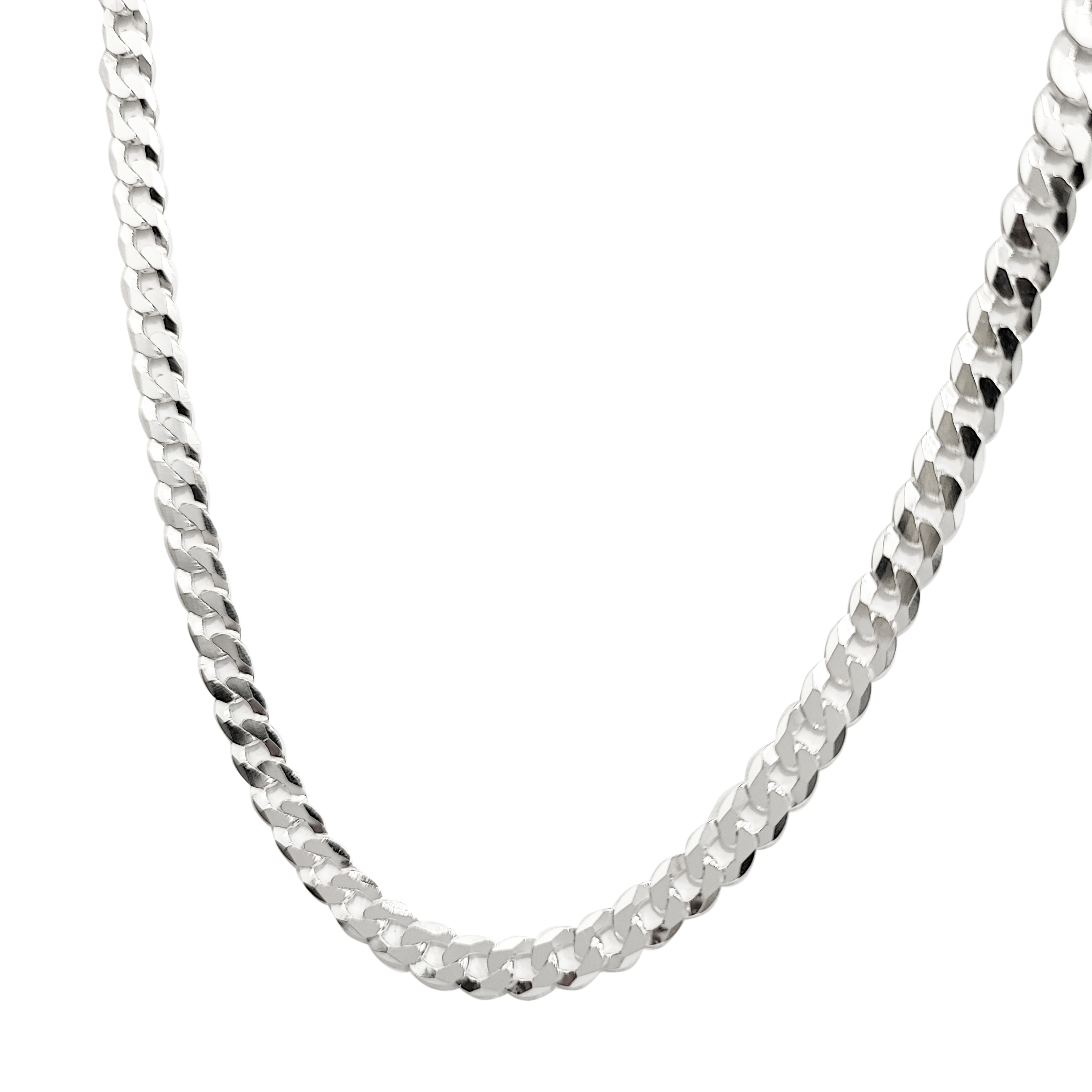CADENA GRUMET GRUESA 60CM PLATA FINA 925 - 2