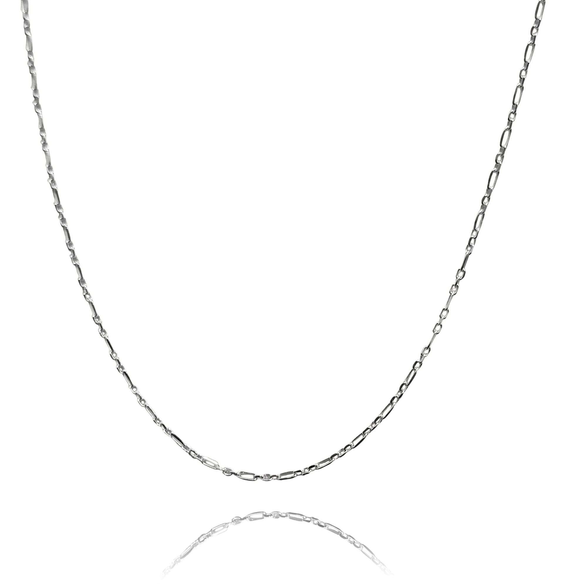 CADENA ESLABONES FINOS PLATA FINA 925 - 1