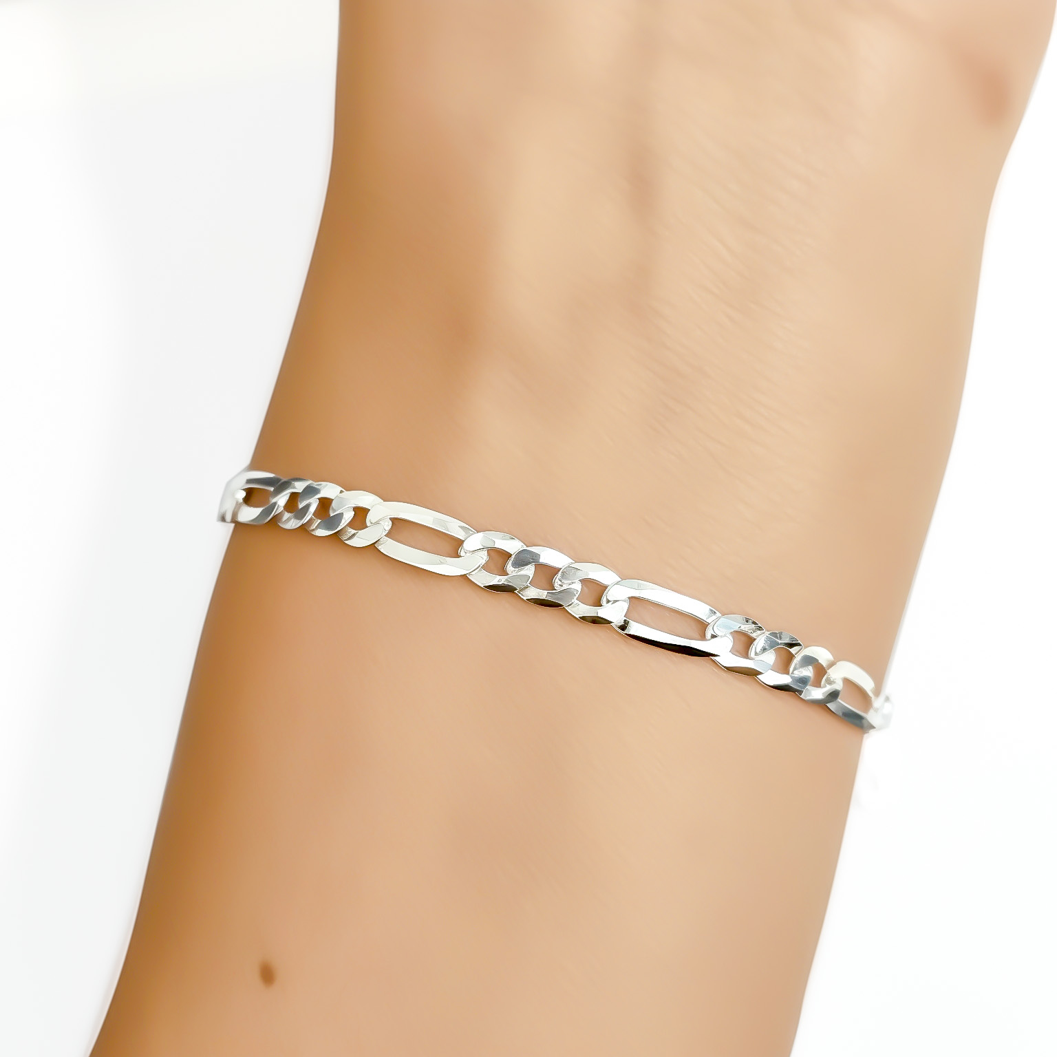 PULSERA HOMBRE ESLABON MARTIN PLATA FINA 925 - 2