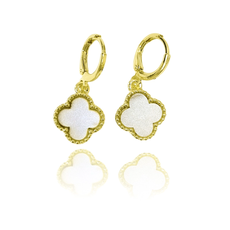 AROS ARGOLLA TRE BOL NACAR ENCHAPADO ORO 18K - 1
