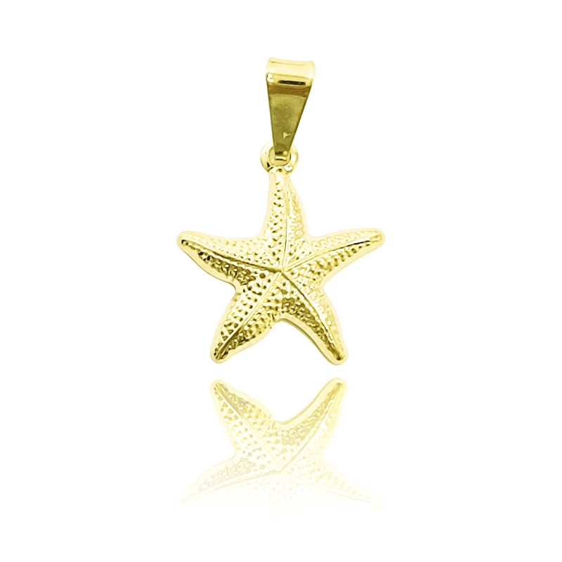 COLGANTE ESTRELLA DE MAR ENCHAPADO ORO 18K - 2