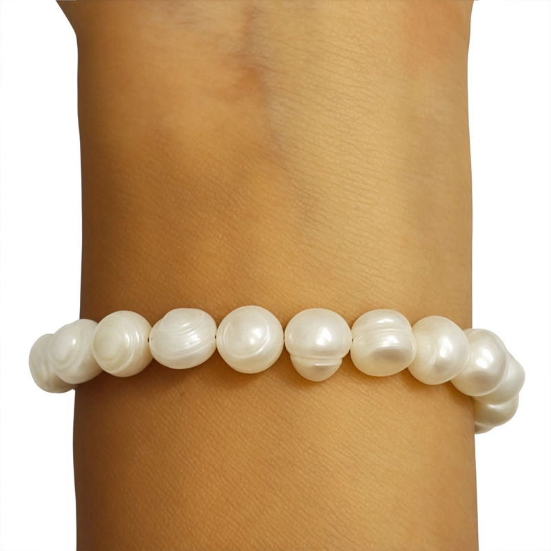 PULSERA PERLAS DE RIO FRIDA PLATA FINA 925 - 2