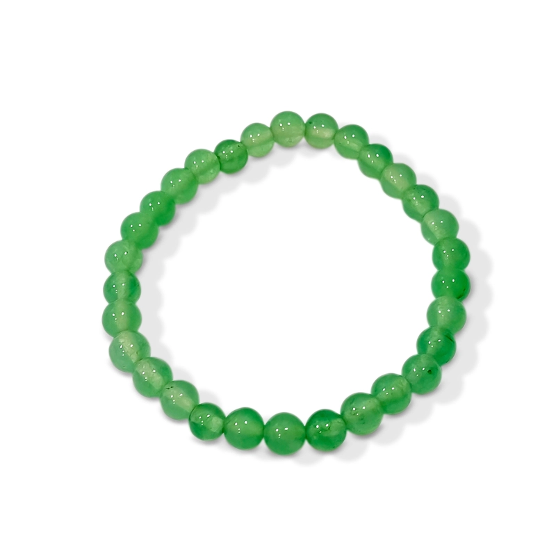 PULSERA JADE 6MM ELASTICADA - 1