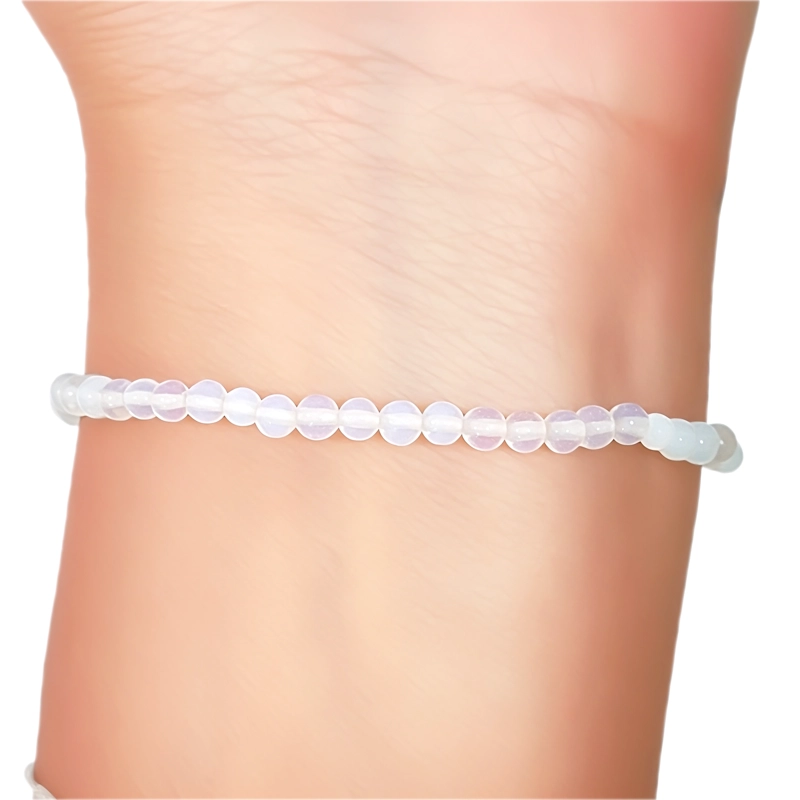 PULSERA OPALITA 3MM ELASTICADA - 3