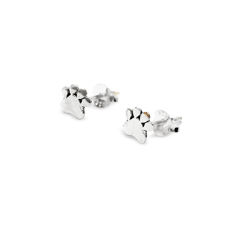 AROS HUELLA PERRO MINI PLATA FINA 925 - 1
