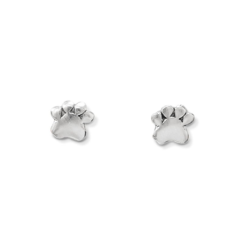 AROS HUELLA PERRO MINI PLATA FINA 925 - 2