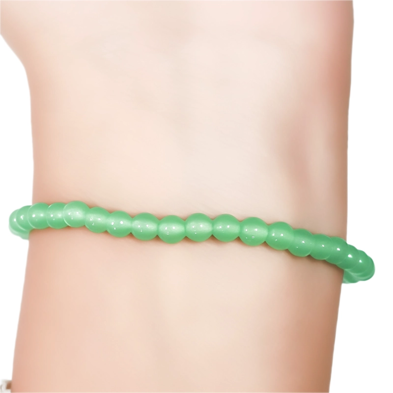 PULSERA JADE 4MM ELASTICADA - 3