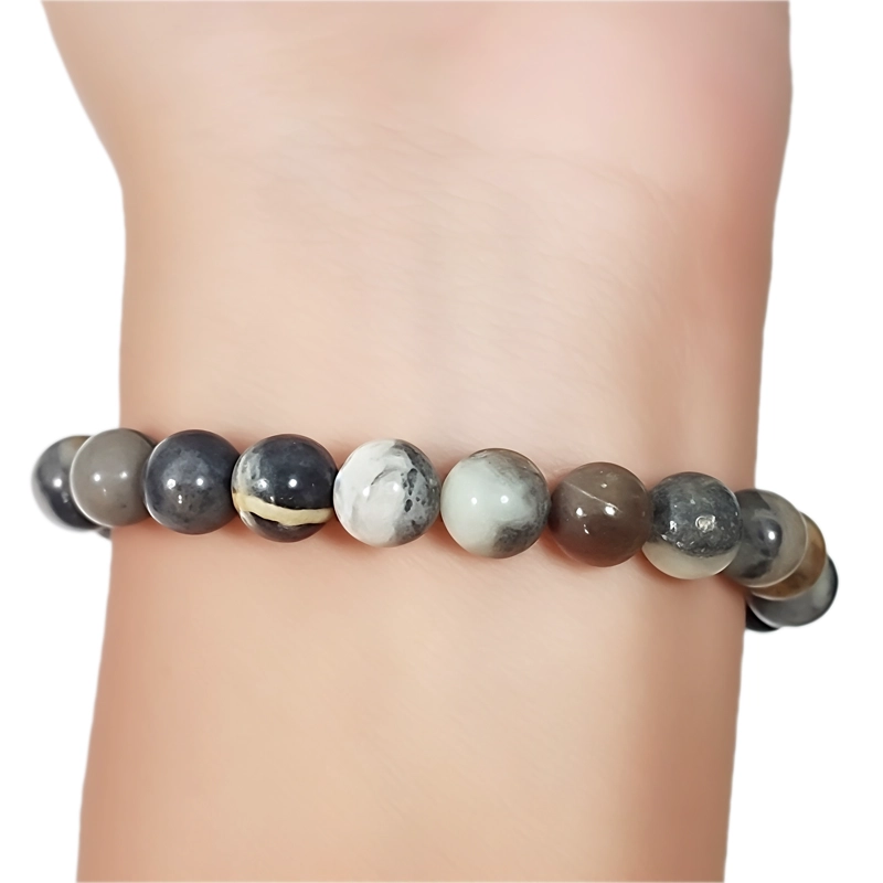 PULSERA JASPE PICASSO 8MM ELASTICADA - 3
