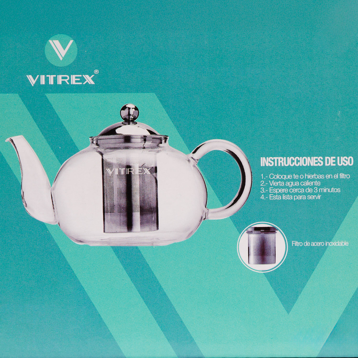 TETERA MUMBAI VITREX 800 ML - 3