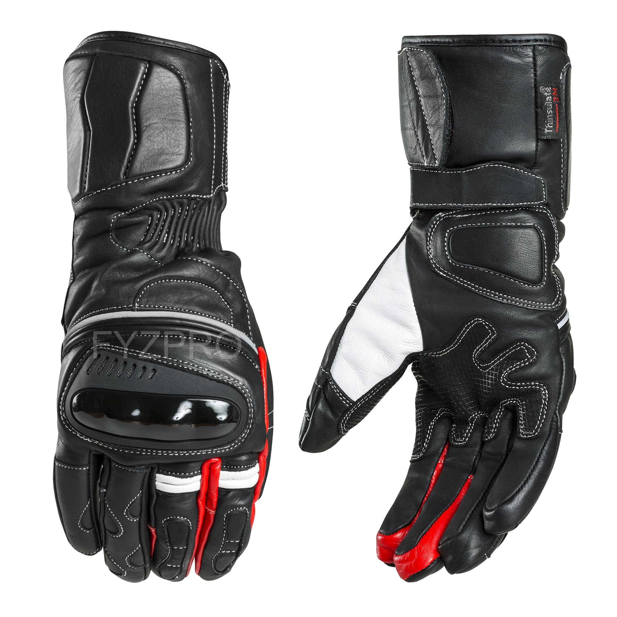 Guantes De Moto Para Hombre | Guantes De Cuero, Impermeables Y De