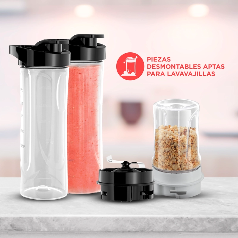 LICUADORA PERSONAL BLACK+DECKER FUSIONBLADE PB22340 - 6