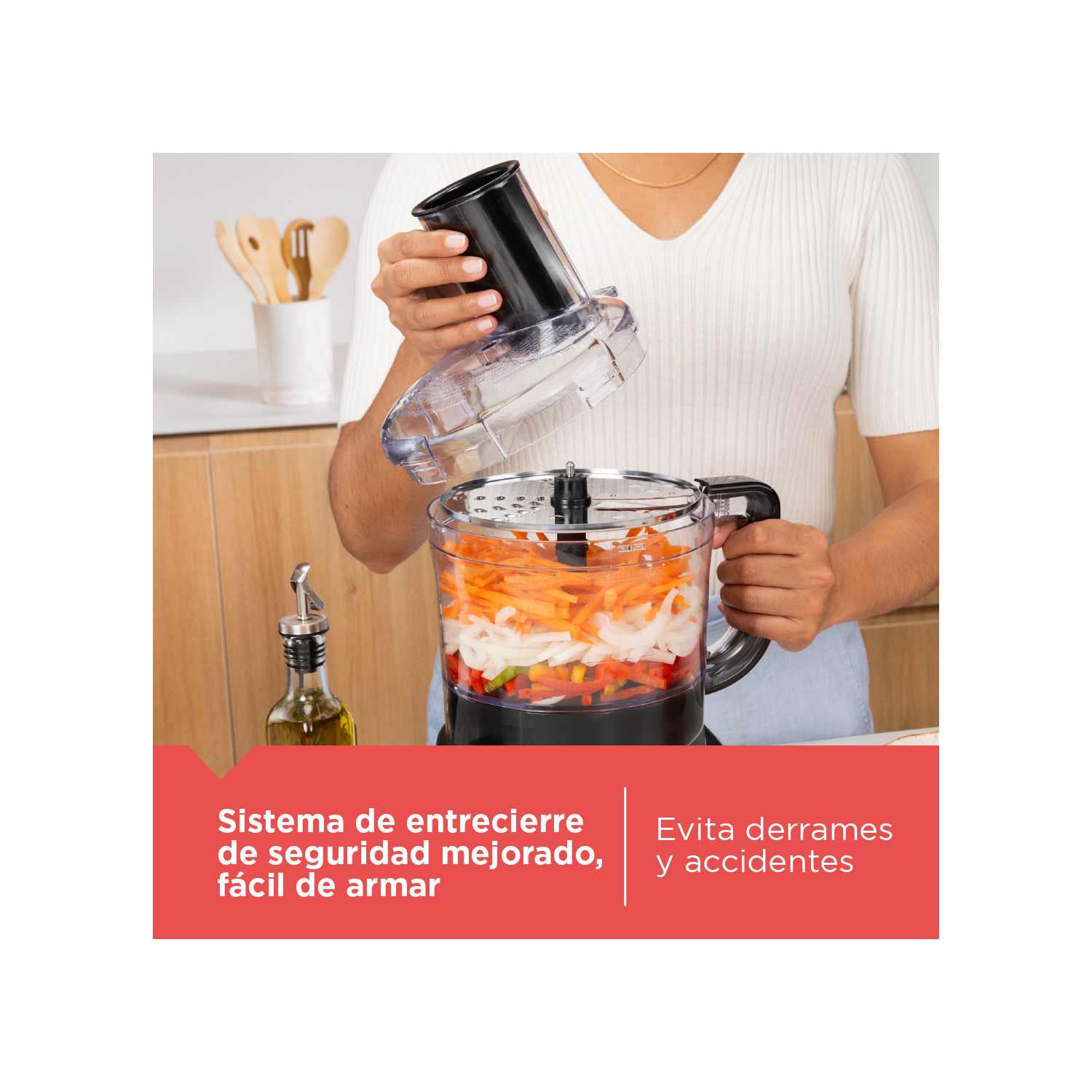 PROCESADOR DE ALIMENTOS BLACK+DECKER SILENCIOSO FP4342 - 8