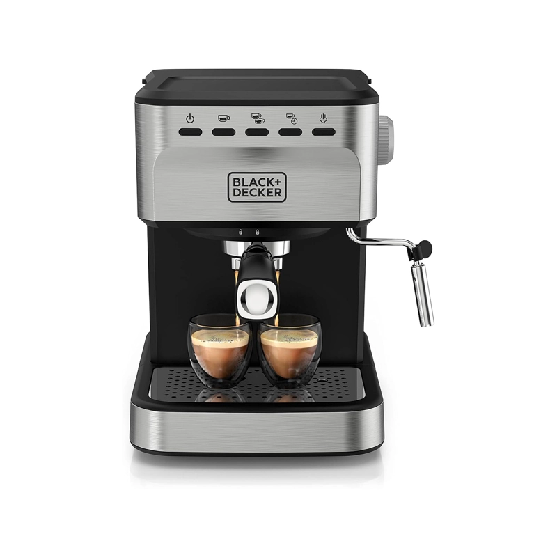 CAFETERA ESPRESSO 20 BARES CAPSULAS-CAFE  MOLIDO BLACK+DECKER