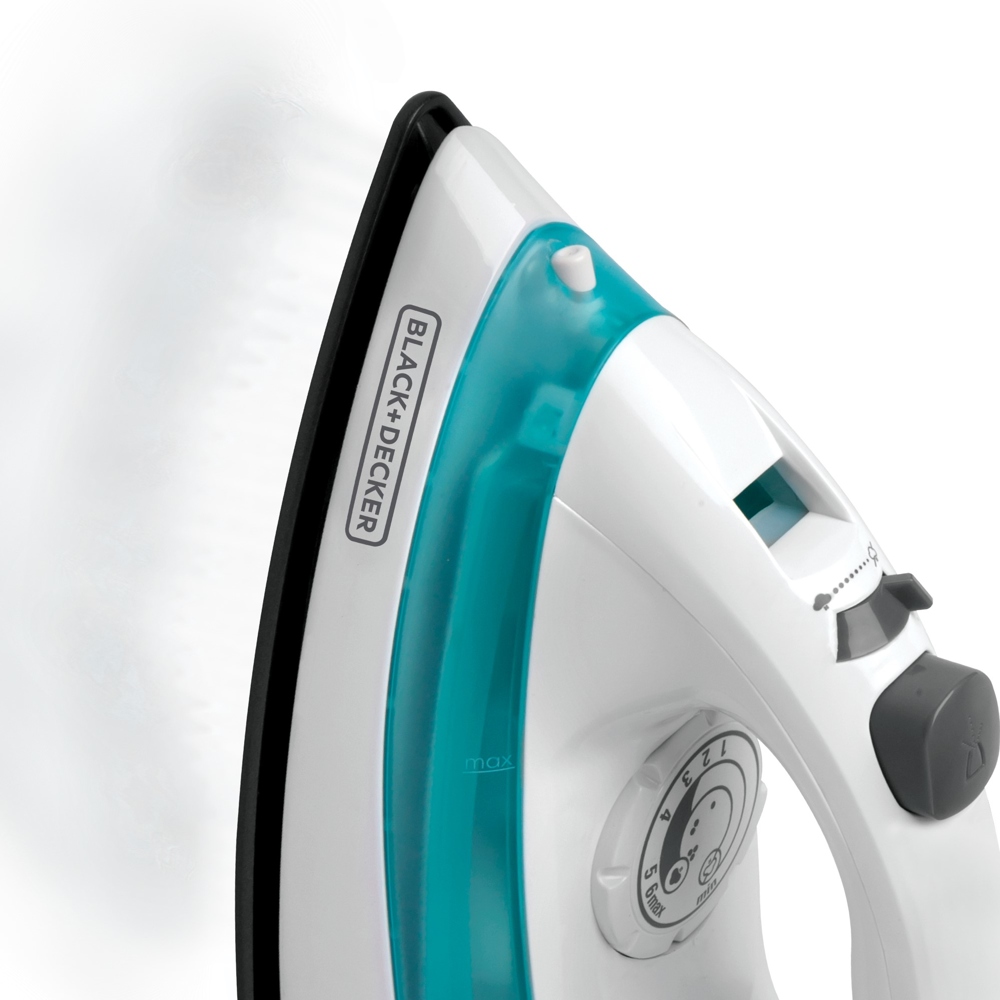 PLANCHA DE VAPOR BLACK+DECKER QUICK‘N EASY AZUL IRBD100 - 4