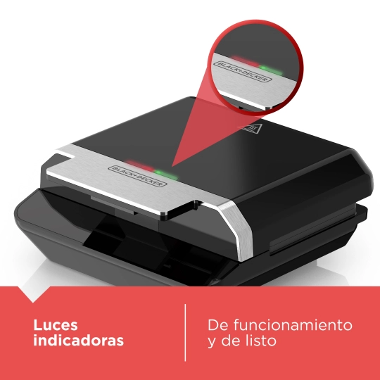 SANDWICHERA BLACK+DECKER EASY CLEAN - 4