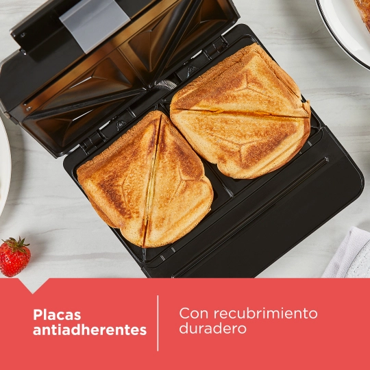 SANDWICHERA BLACK+DECKER EASY CLEAN - 5