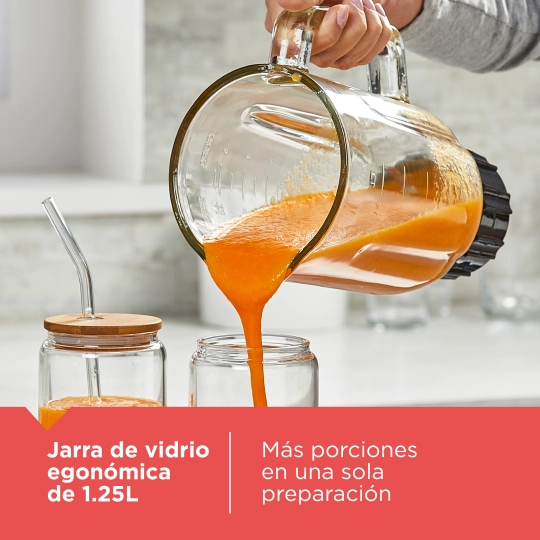 LICUADORA BLACK+DECKER ICE CRUSH 1.25L - 7