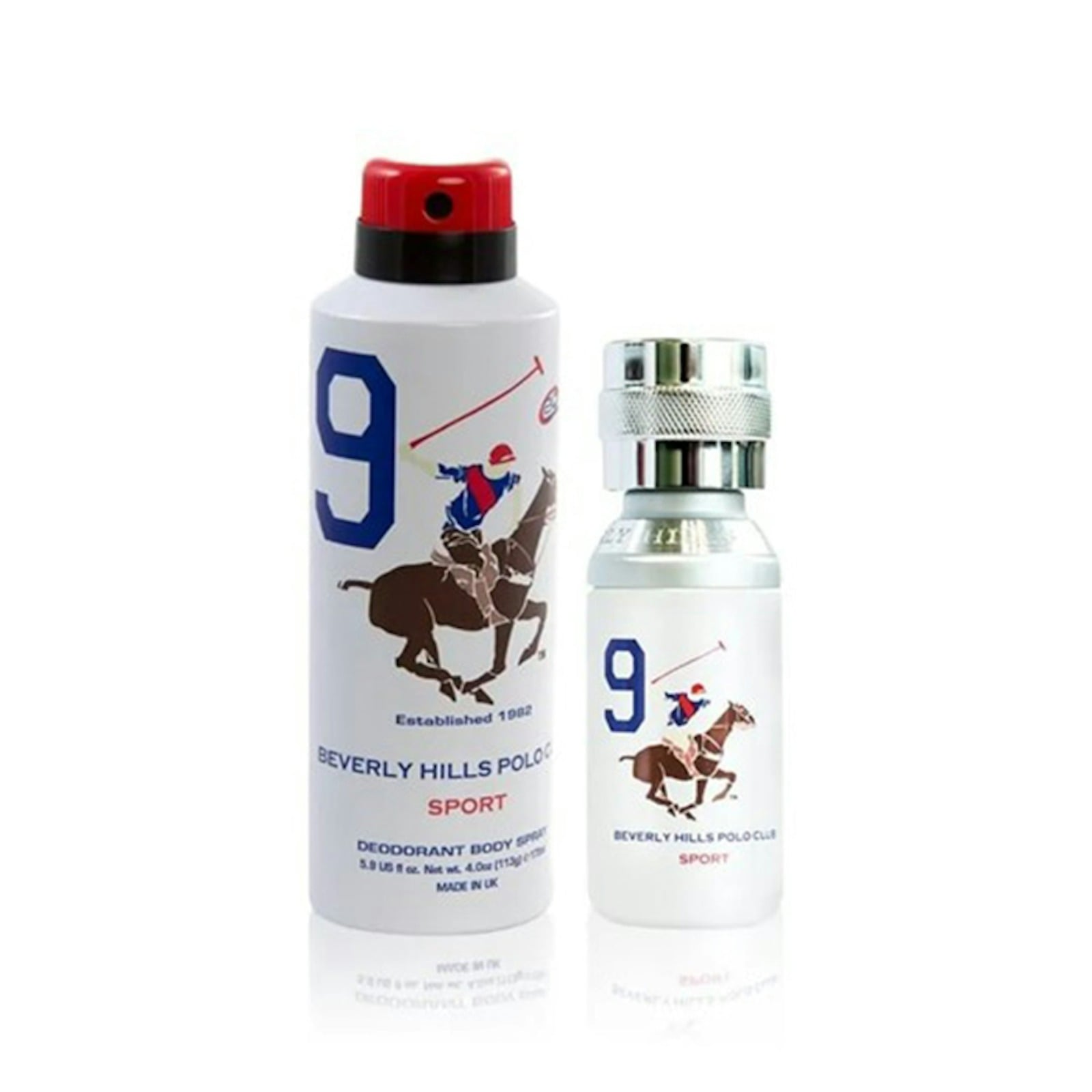 PERFUME BEVERLY HILLS POLO CLUB ESTUCHE SPORTS NINE HOMBRE EDT 50 + DEO - 2