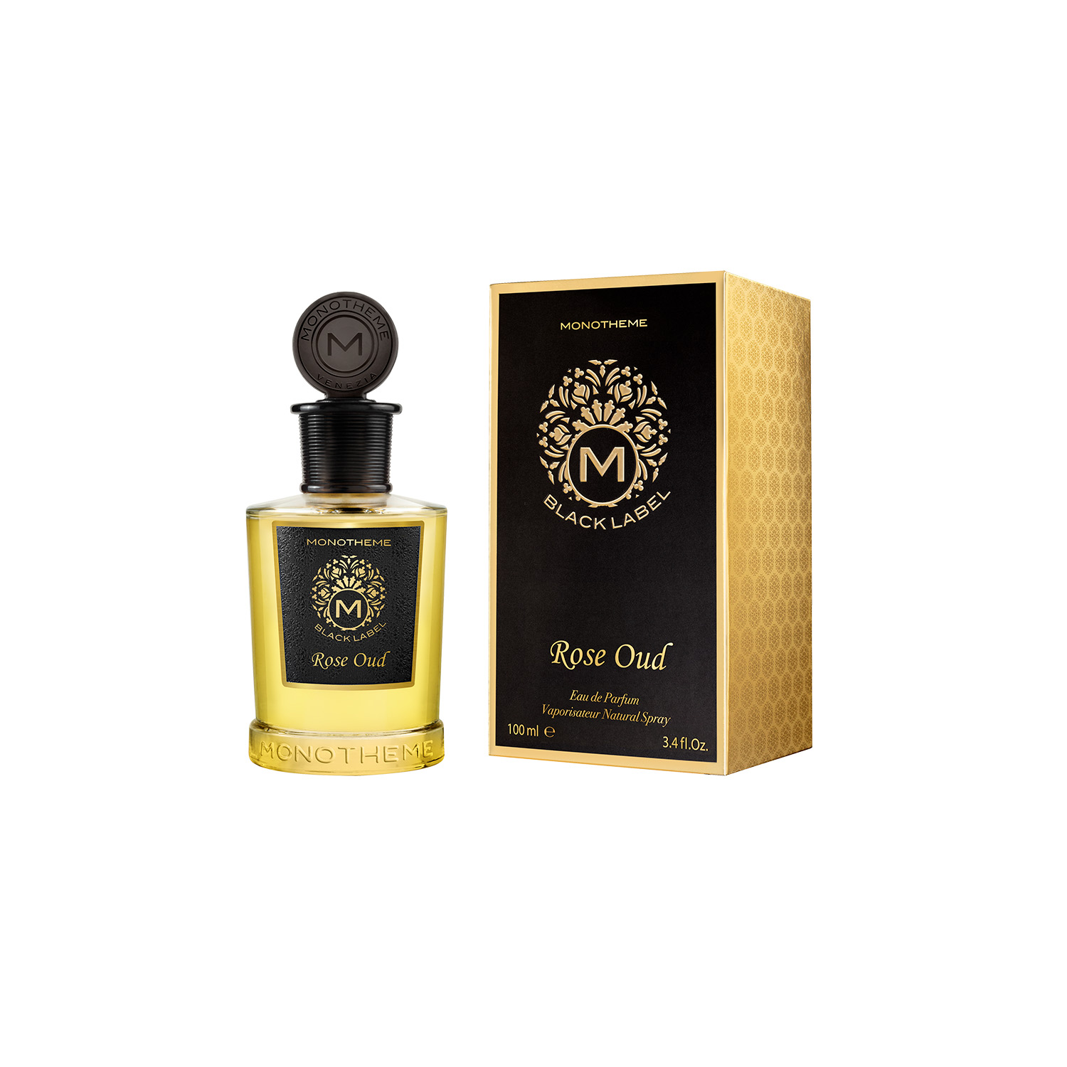 MONOTHEME BLACK LABEL ROSE OUD EDP 100 ML - 2