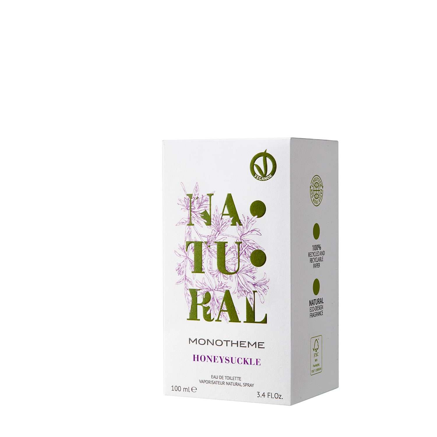 MONOTHEME NATURAL HONEYSUCKLE EDT 100 ML VEGAN - 2