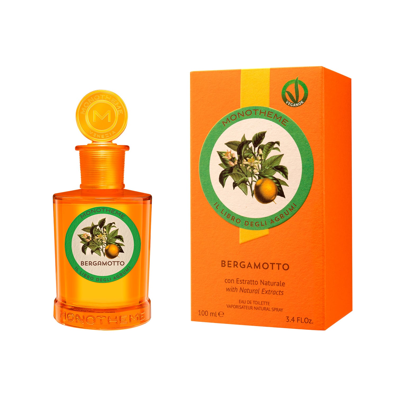 MONOTHEME AGRUMI BERGAMOTTO EDT 100 ML - 2