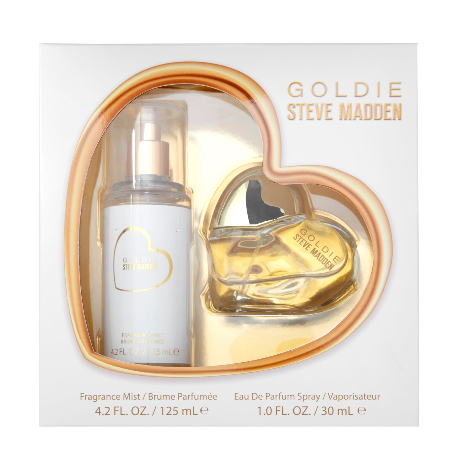 SET STEVE MADDEN GOLDIE EDP 30ML + BODY SPRAY - 1