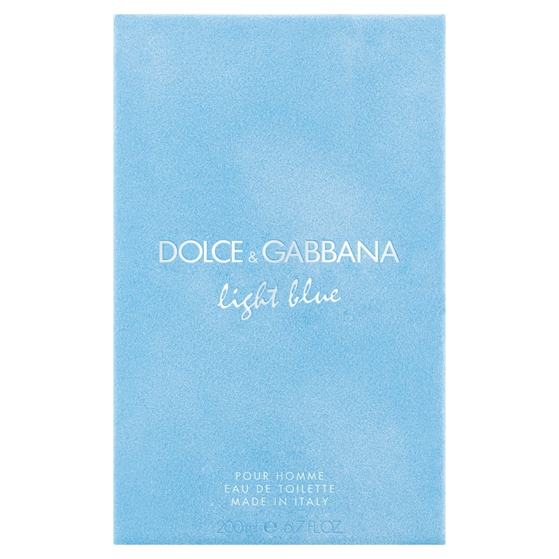 DOLCE & GABBANA LIGHT BLUE POUR HOMME 200ML EDT - 3