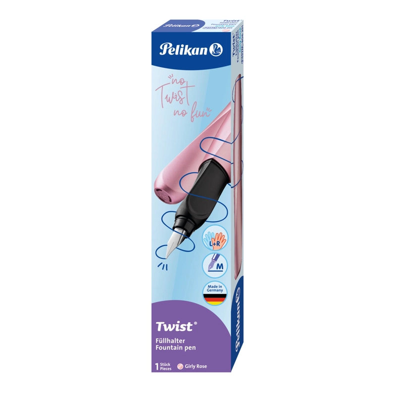 PLUMA TWIST ESTILOGRAFICO PINK - 3