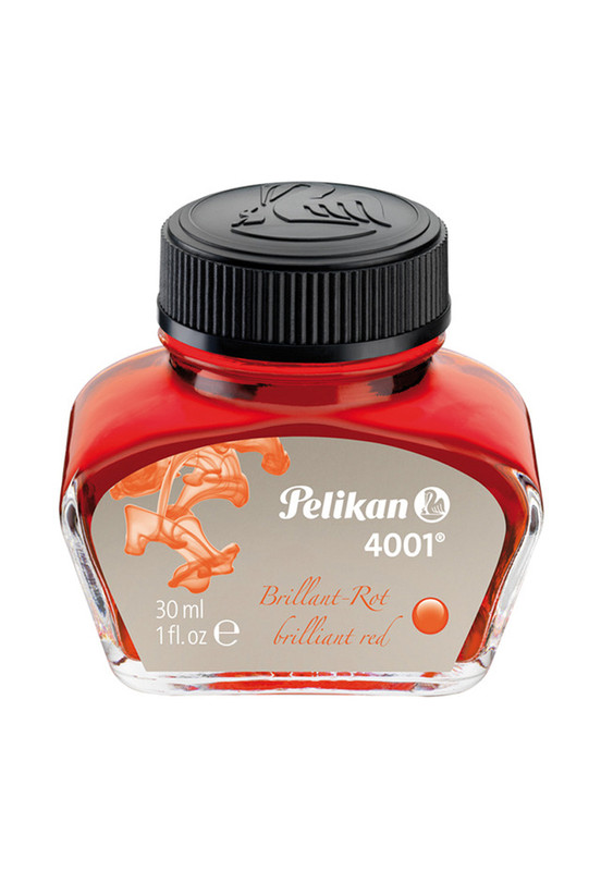 PELIKAN POTE TI 4001 30ML ROJO BRILLANTE - 1