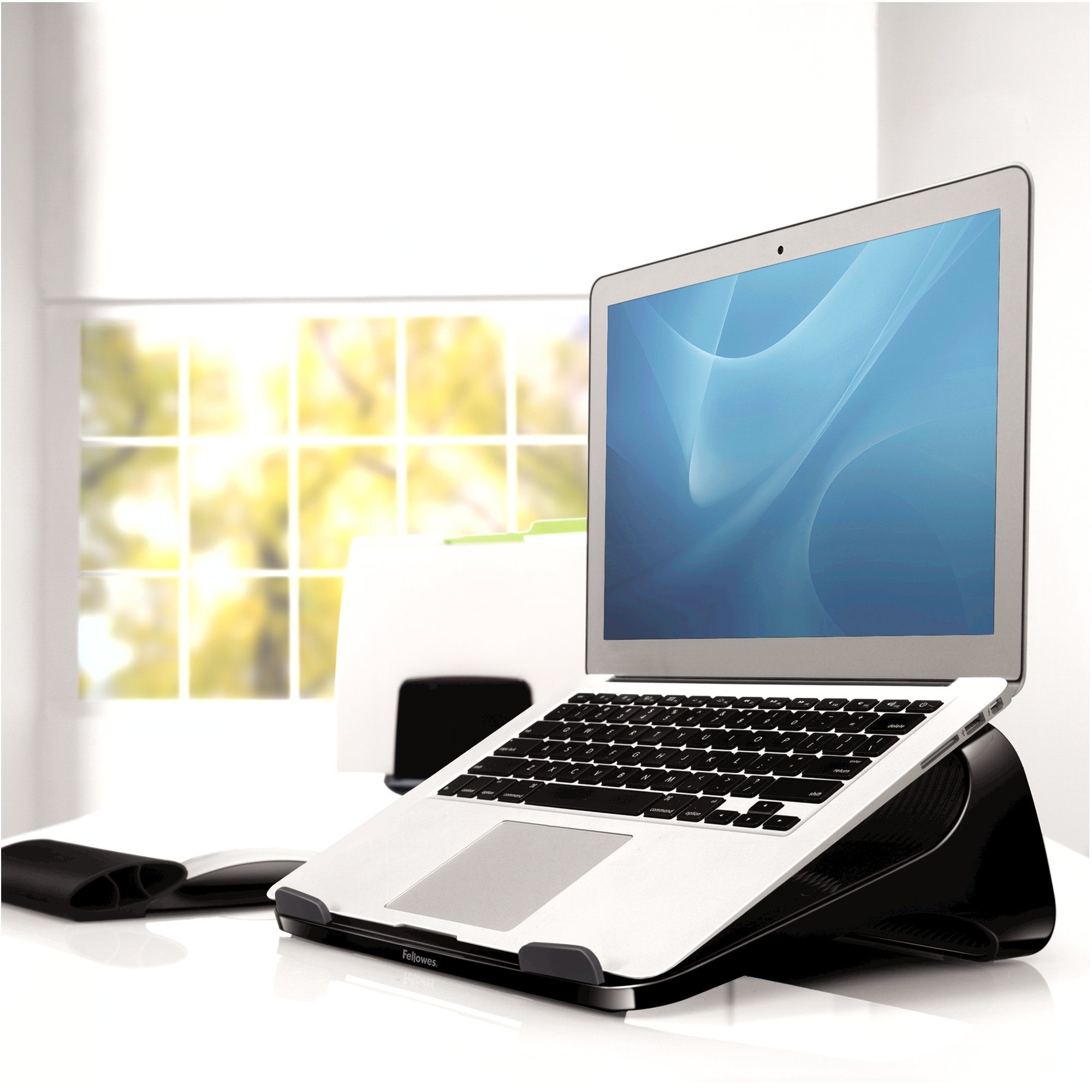SOPORTE LAPTOP / PORTÁTIL / NOTEBOOK NEGRO I-SPIRE - 3
