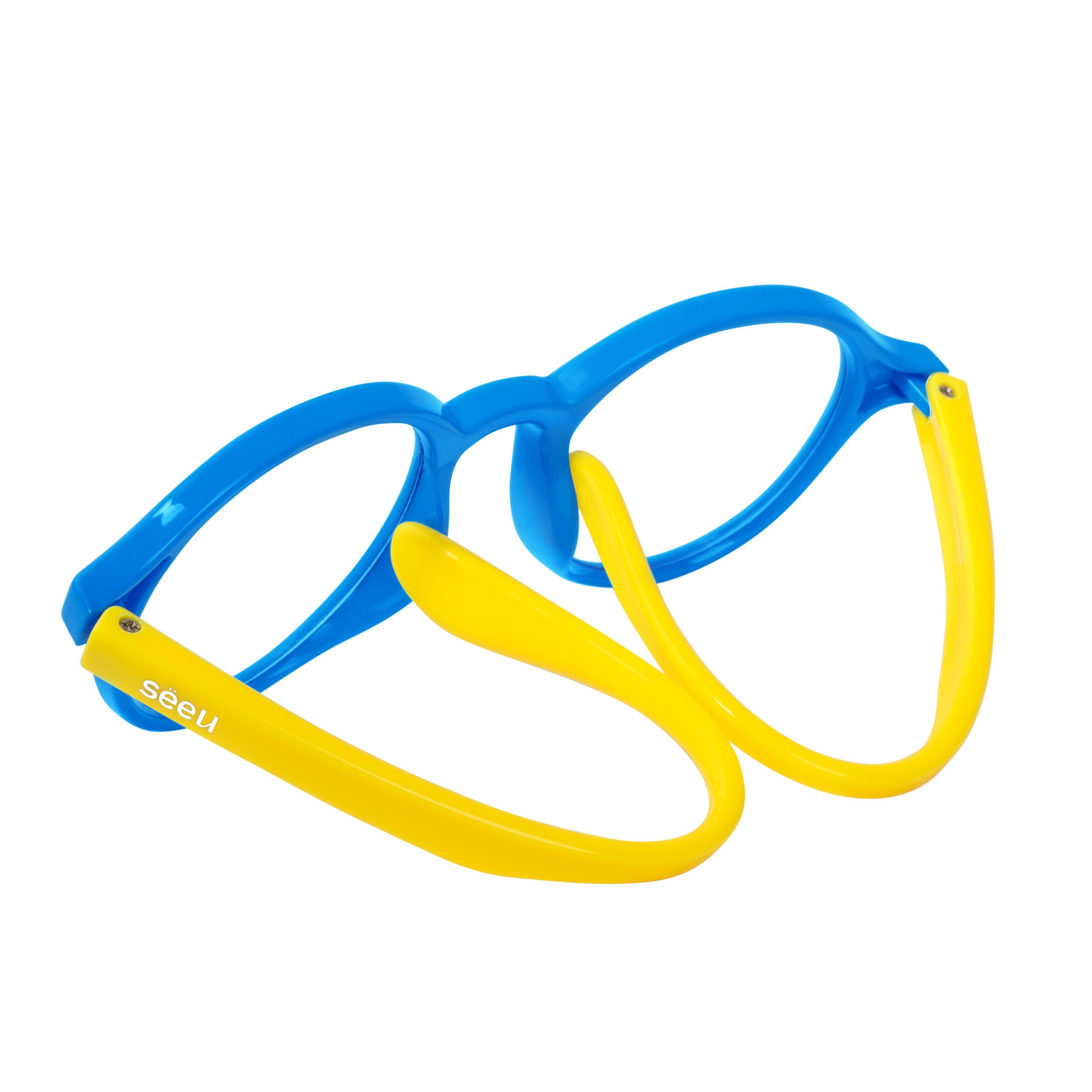 ANTEOJO JOA KIDS AZUL/AMARILLO PANTALLA SIN GRADO - 3