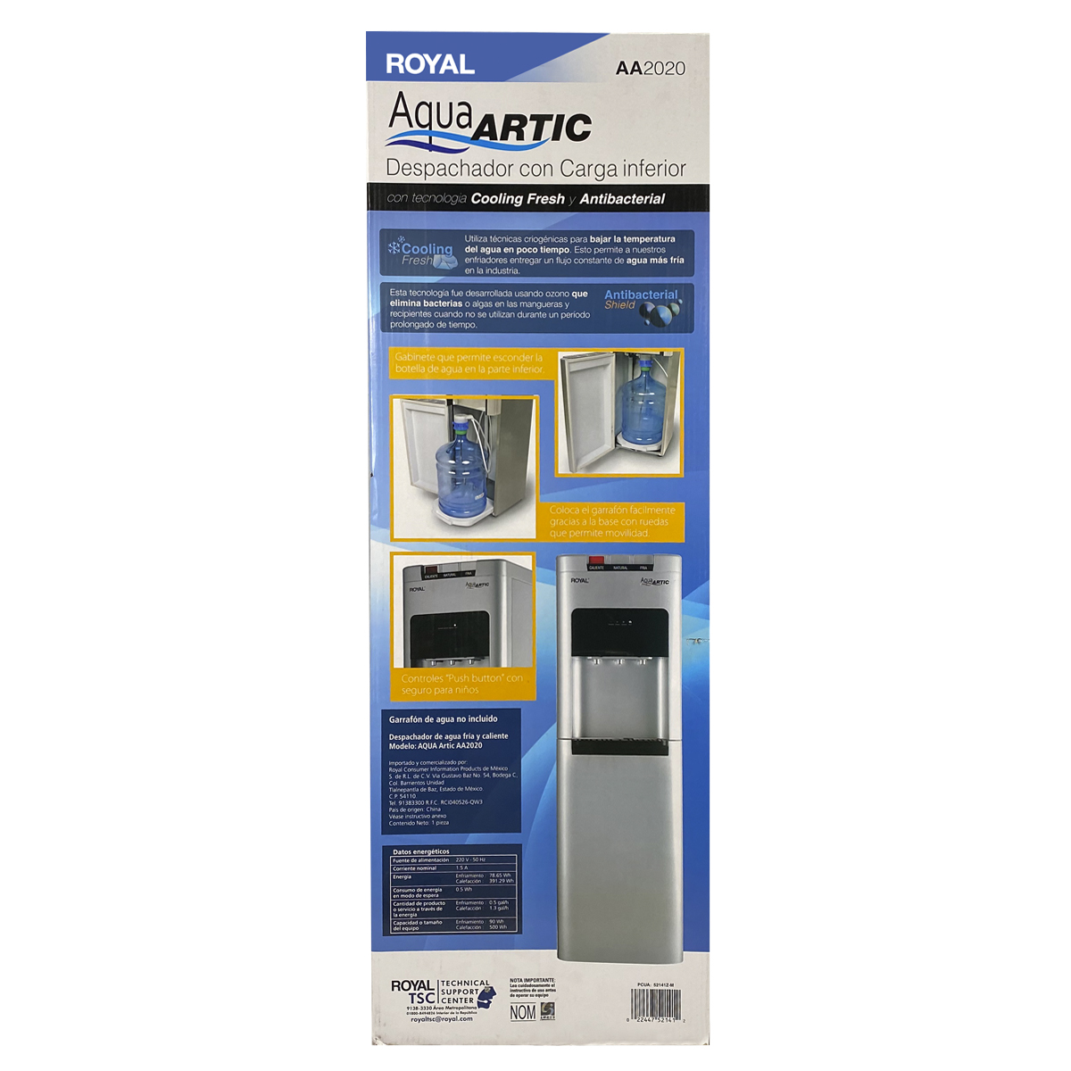 DISPENSADOR DE AGUA AQUA ARTIC - 5